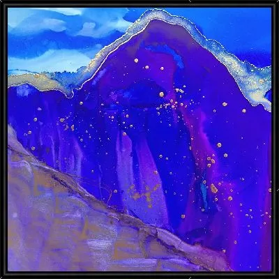 Картина Алкогольные чернила №10