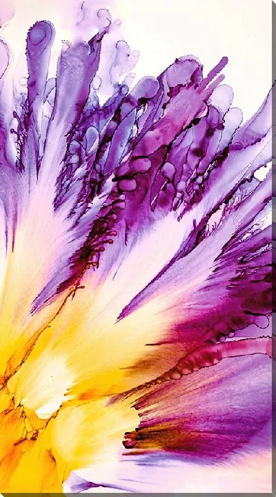 Картина маслом Алкогольные чернила №11