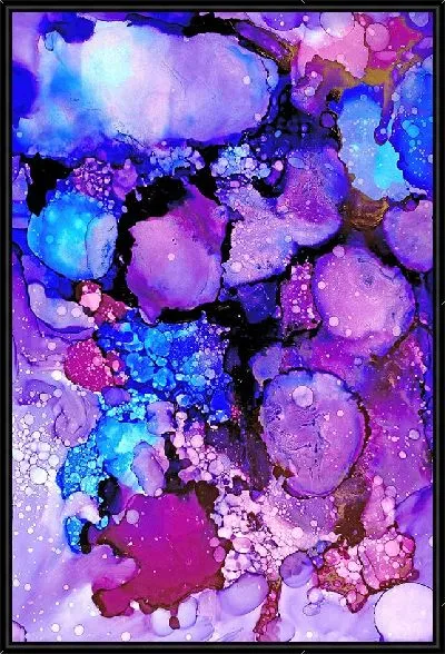 Картина Алкогольные чернила №17