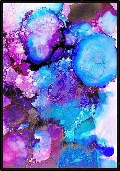 Картина Алкогольные чернила №18