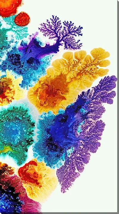 Картина маслом Алкогольные чернила №22