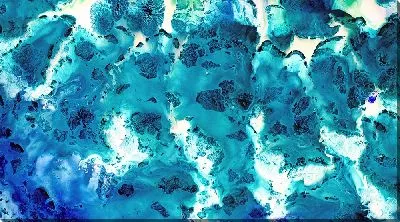 Картина маслом Алкогольные чернила №23