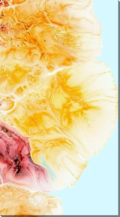 Картина маслом Алкогольные чернила №24