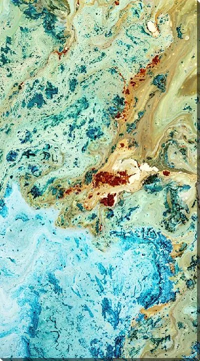 Картина маслом Алкогольные чернила №25