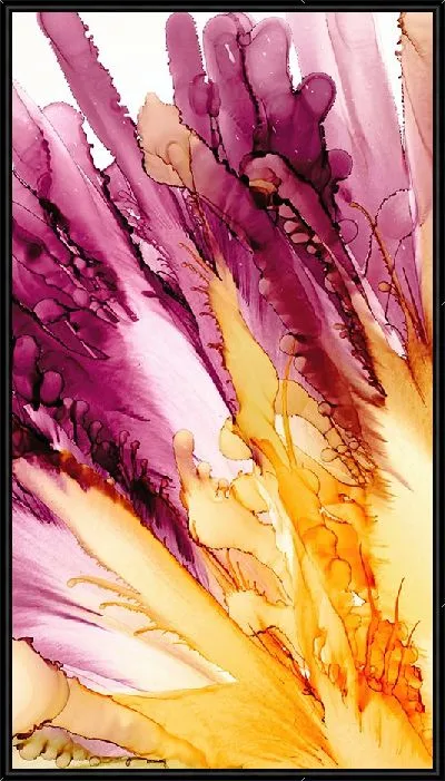 Картина Алкогольные чернила №27