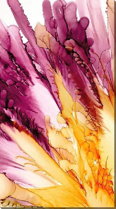 Картина маслом Алкогольные чернила №27