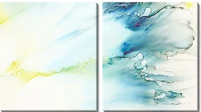 Модульная картина Алкогольные чернила №30