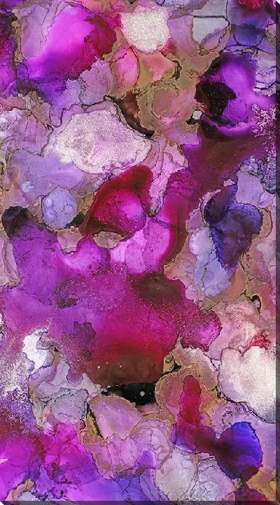 Картина маслом Алкогольные чернила №32