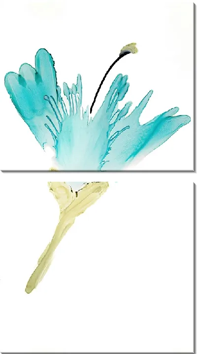 Модульная картина Алкогольные чернила №36