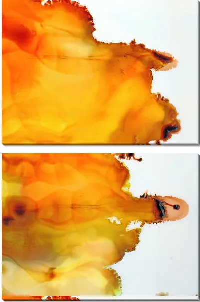 Модульная картина Алкогольные чернила №38