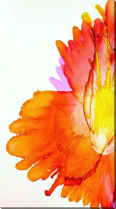 Картина маслом Алкогольные чернила №42