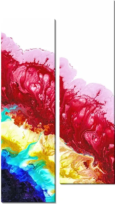 Модульная картина Алкогольные чернила №43