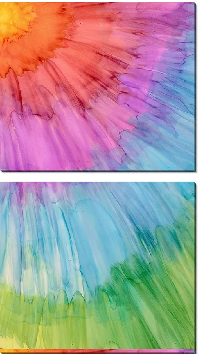 Модульная картина Алкогольные чернила №46