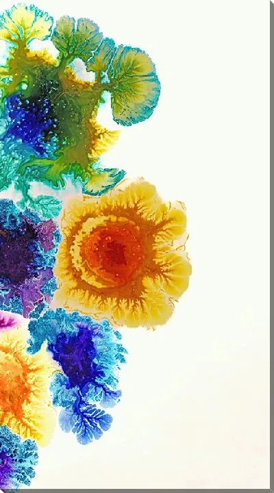 Картина маслом Алкогольные чернила №50