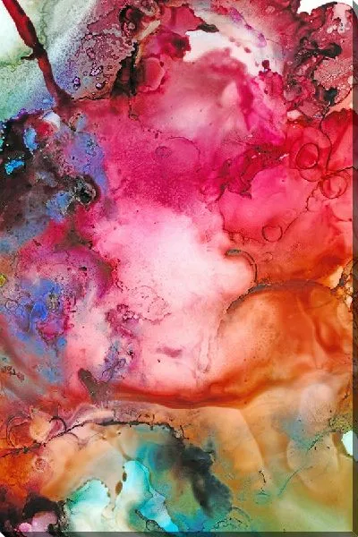 Картина маслом Алкогольные чернила №54