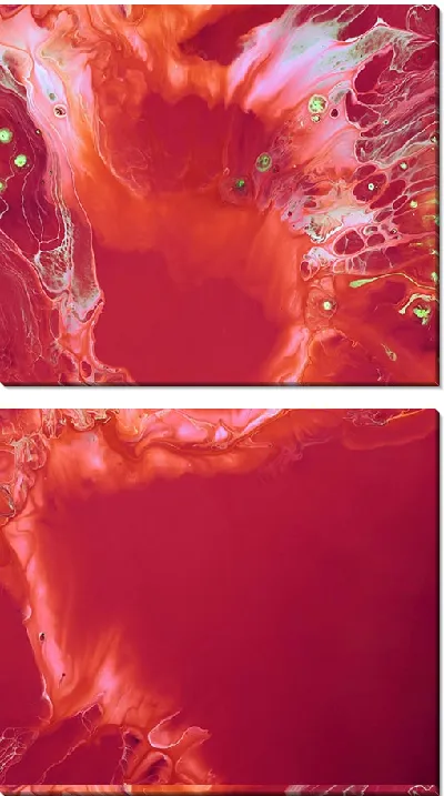 Модульная картина Алкогольные чернила №60