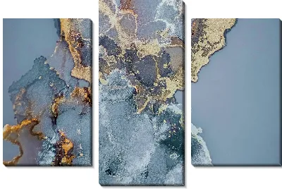 Модульная картина Алкогольные чернила №67