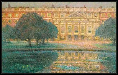 Картина Дворец, летнее утро (1908)