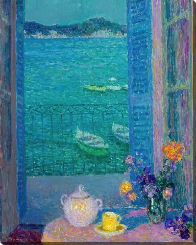Картина Букет а-ля Фенетр, Вильфранш-сюр-Мер (1928)