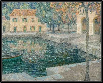 Картина Бассейн убежища (1924)