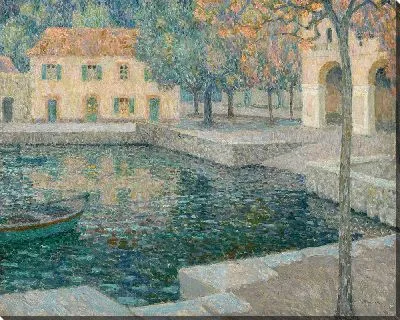 Картина Бассейн убежища (1924)