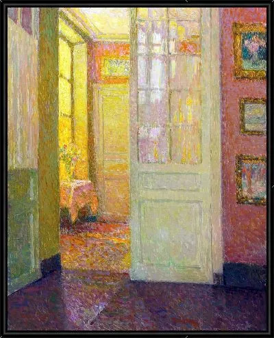 Картина Интерьер, Люмьер Де Ла Фенетр (1931)