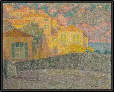 Картина Дома под солнцем , Вильфранш-сюр-Мер (1927)
