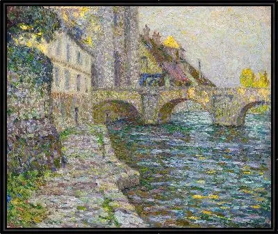 Картина Матен Грис, Море (1918)