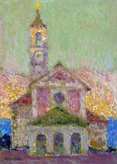 Картина Л'Эглиз, Лаго-Маджоре (1909)