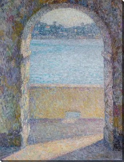 Картина Ла-Порт-де-ла-Мер, Вильфранш-сюр-Мер (1926)