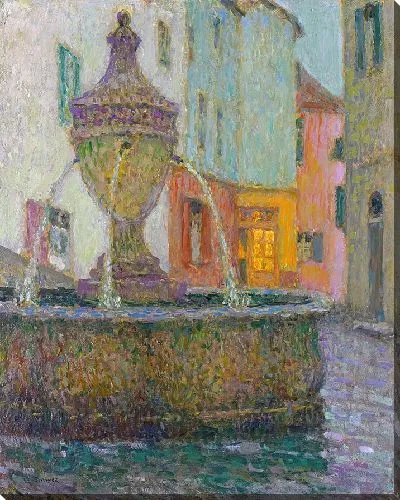 Картина Ла Фонтен, Сен-Поль де Ванс (1925)