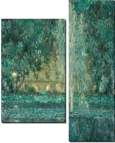 Картина Струя воды ночью (1937)