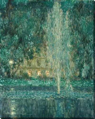 Картина Струя воды ночью (1937)