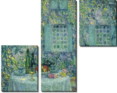 Картина Стол, Солнце в листьях, Герберуа (1917)