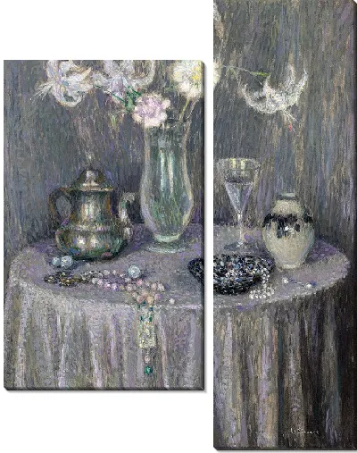 Картина Стол, серая гармония (1927)
