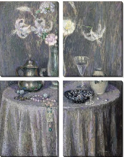 Картина Стол, серая гармония (1927)