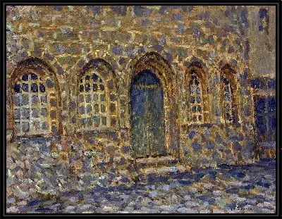 Картина Старый дом, Трегье (1913 г.)