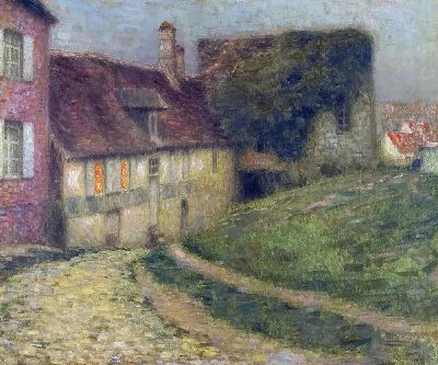 Картина Старые дома (1903)