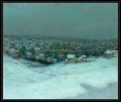 Картина Снег в лунном свете (1903)