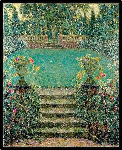 Картина Садовые ступеньки (1931)