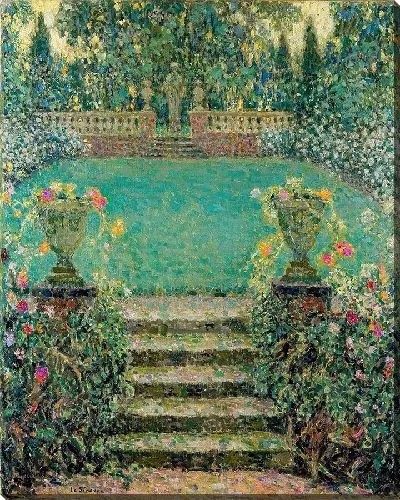 Картина Садовые ступеньки (1931)