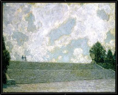 Картина Ступени Версальского дворца (1925)