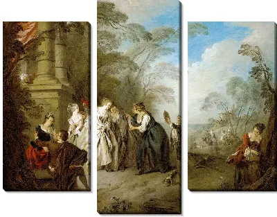 Картина Гадалка (1731)