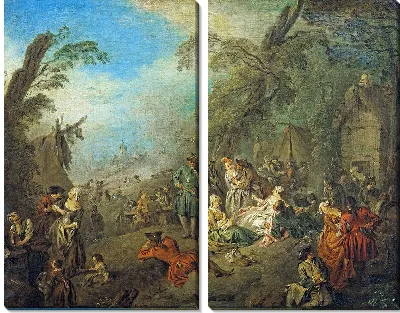 Картина Брестские вивандьеры (около 1728 г.)