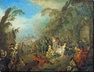 Картина Брестские вивандьеры (около 1728 г.)