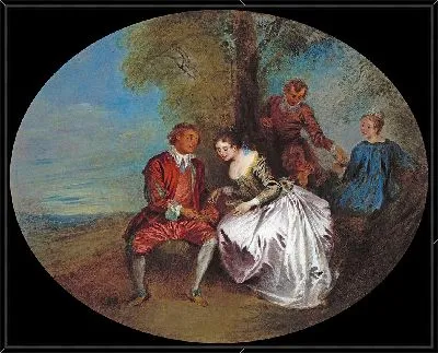 Картина Ле Денишёр де Муано (18 век)