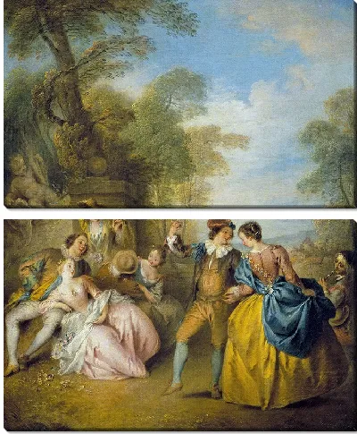 Картина Ла Данс (Танец) (ок.1730-1733)