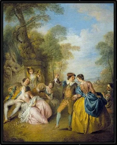 Картина Ла Данс (Танец) (ок.1730-1733)
