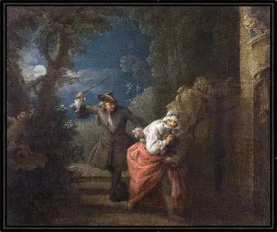 Избитый и довольный рогоносец