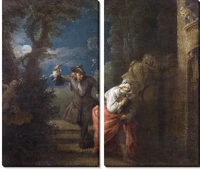 Избитый и довольный рогоносец